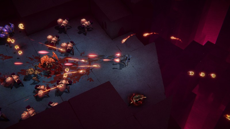Kill Knight Doom Hades PlaySide Studios gameplay reveal trailer isometric action shooter