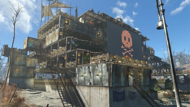 Paste Editor Holly Green's Fallout 4 settlements are breathtaking and fully functional.