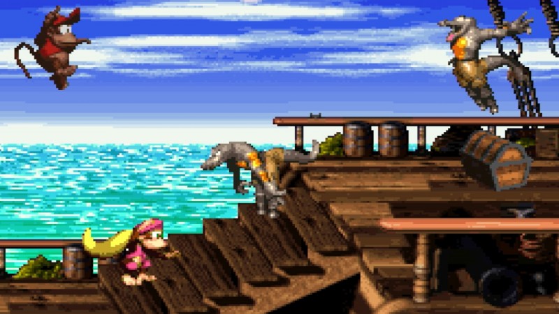 Donkey Kong Country 2 Coming To Nintendo Switch Online Alongside Three Other Titles Brian Shea

Hot off the surprise addition of Super Mario All-Stars to the Super NES library of Nintendo Switch Online earlier this month, Nintendo has announced the full lineup of September additions to its subscription catalog. In addition to the already-released Super Mario All-Stars, the Super NES library will receive three new additions, while the NES library will see one new game.

The headliner this month is undoubtedly Donkey Kong Country 2: Diddy's Kong Quest (pictured above). The follow up to the iconic SNES platformer sees Diddy and Dixie Kong taking the spotlight in an adventure to save Donkey Kong from the clutches of King K. Rool. In addition, Nintendo Switch Online subscribers can look forward to adding puzzle game Mario's Super Picross and action title The Peace Keepers on the SNES side, while NES enthusiasts have S.C.A.T.: Special Cybernetic Attack Team coming at them.

 Mario's Super Picross

In order to access the ever-growing library of classic games available on Switch, which includes titles like The Legend of Zelda: A Link to the Past, Super Mario World, Super Metroid, and Super Mario Kart, you must be a subscriber to Nintendo Switch Online. The service, which also grants you access to Switch games' online features, also gives you the ability to play downloadable titles like Tetris 99 and the upcoming Super Mario Bros. 35 at no additional cost.

These new Nintendo Switch Online additions arrive on September 23.

https://ift.tt/2RrwDIa