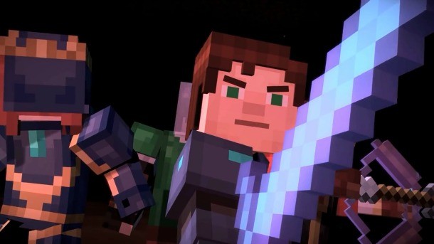 Telltale's Minecraft: Story Mode was originally T-rated and not