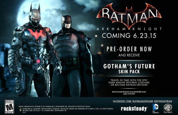 Batman Beyond, The Dark Knight Returns Costumes Added To Arkham Knight -  Game Informer