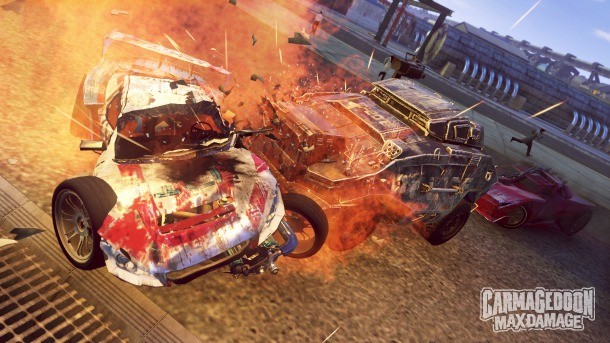 Carmageddon: Max Damage - Carmageddon Rides Again On PS4 And Xbox One This - Game Informer