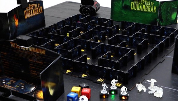 Depths Of Durangrar Is A Board Game Played In Total Darkness - Game Informer