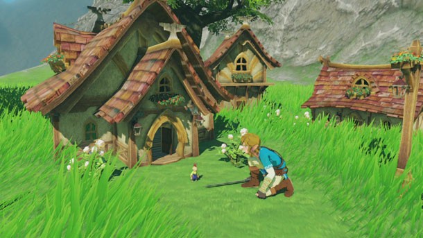 Early Zelda: Breath Of The Wild Concepts Show Link Without An Arm, Minish  People, And More - Game Informer