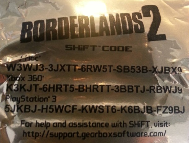 Archaïsch Etna gewicht Here Are Some PAX East Borderlands 2 SHiFT Codes - Game Informer