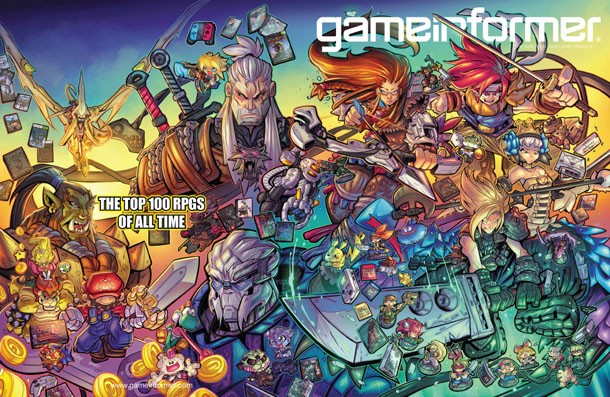 Cover Revealed – The Top 100 RPGs Of All Time - Game Informer