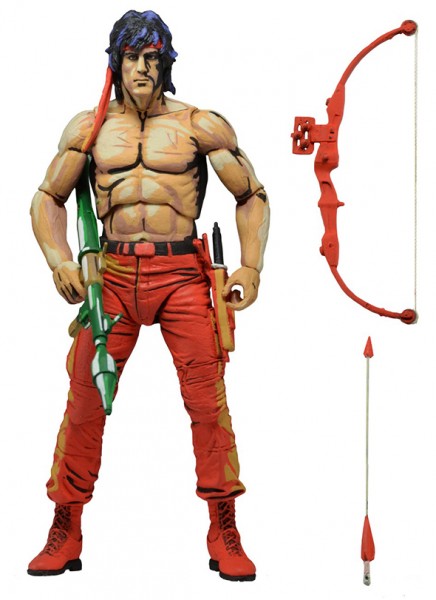 NECA Adds Rambo To Its 8-bit Figurine Line - Game Informer