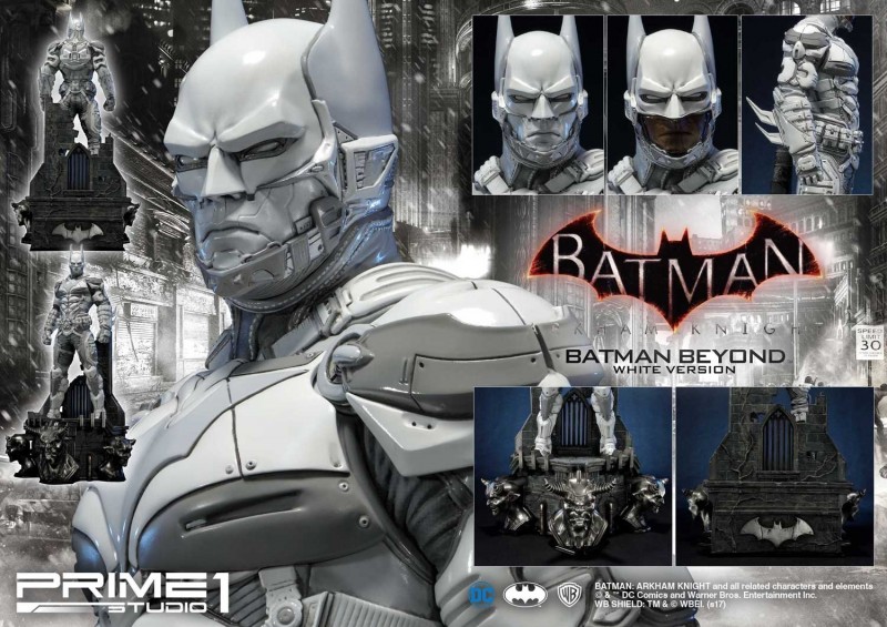 New $900 Batman: Arkham Knight Statue Is Too Cool For Color - Game Informer