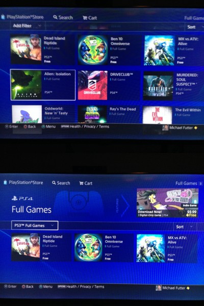 PS4 Store - Game Page