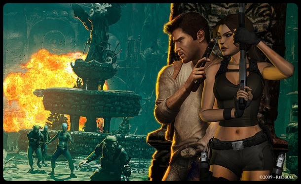 Spelunking Masters: Nathan And Lara Joined In Art - Game Informer