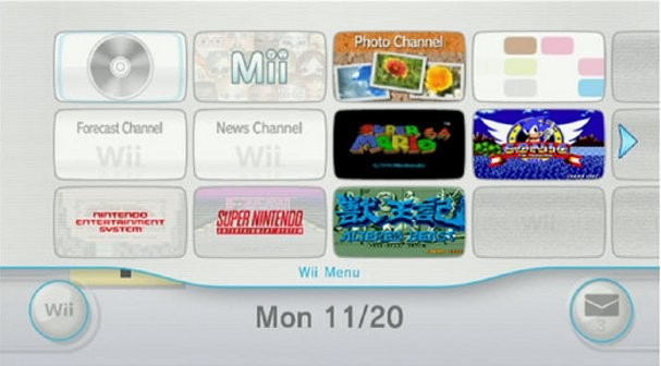 wii shop channel games