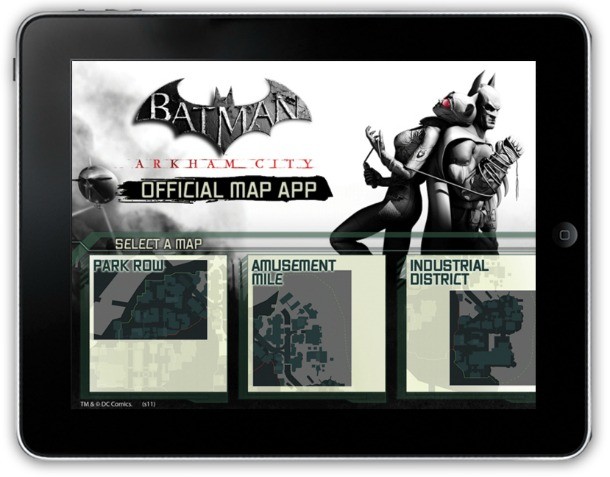 Win A Batman: Arkham City Official Map App Or Guide - Game Informer