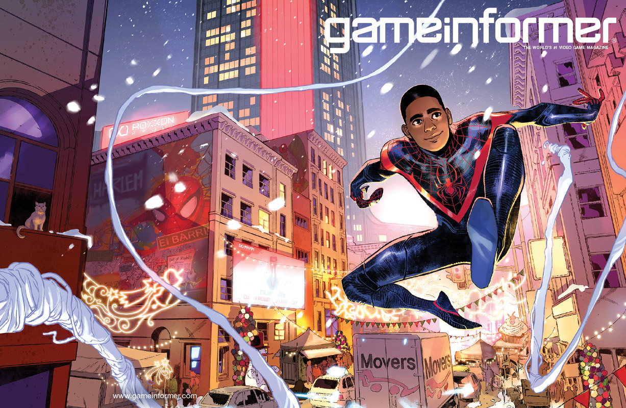 Cover Reveal Marvel S Spider Man Miles Morales Game Informer