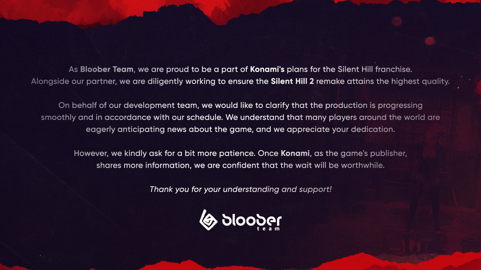 Silent Hill 2 Remake 'Progressing Smoothly', Says Bloober Team In Update -  Game Informer