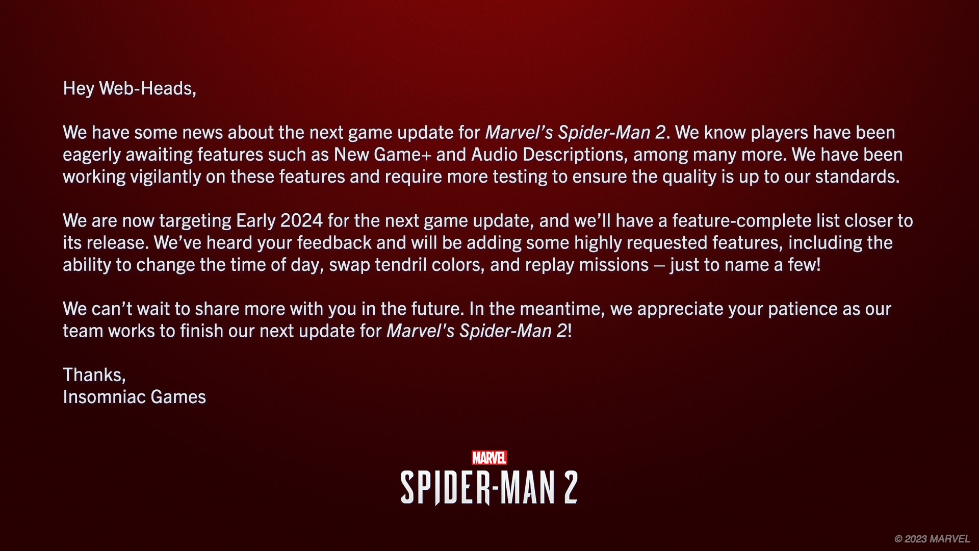 Marvel's Spider-Man 2 Will Feature a Brand New Activities System