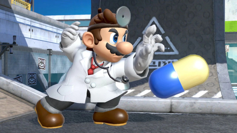 Even Dr. Mario couldn’t heal his own ailment: gigantic, pulsating crab hand.