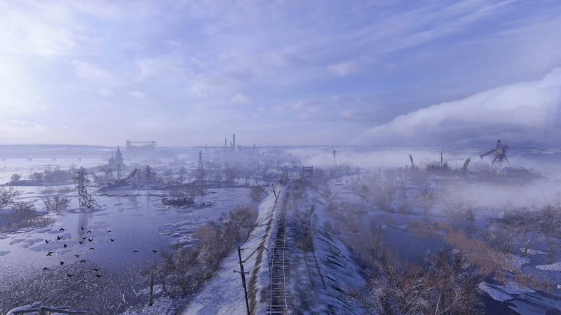 This early level gives you an idea of the scope of the sandbox regions in Metro Exodus