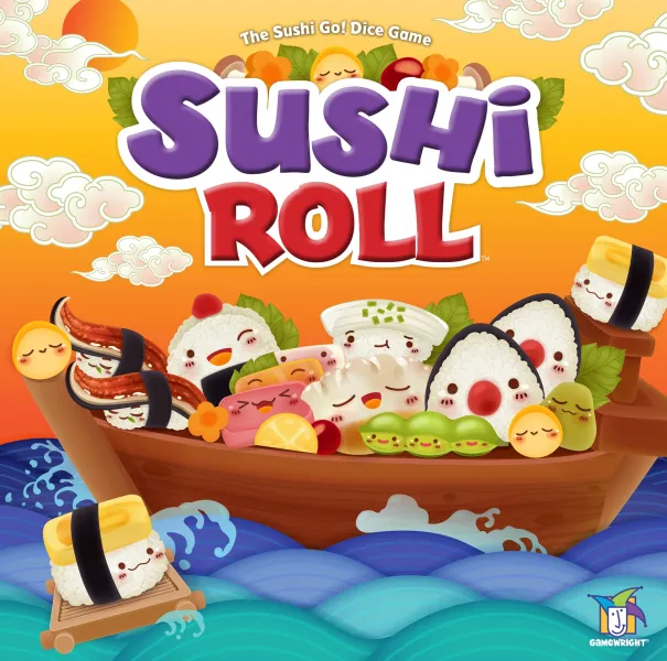 Sushi Roll Top Of The Table