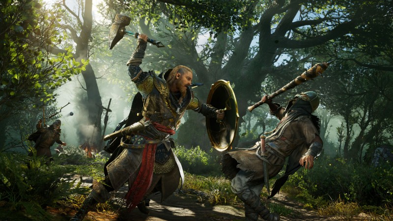 Assassin's Creed Valhalla Review – A Saga Worthy Of Song Joe Juba

Publisher: Ubisoft

Developer: Ubisoft Montreal

Release: November 10, 2020 (Xbox Series X/S, PlayStation 4, Xbox One, Stadia, PC), November 12, 2020 (PlayStation 5)

Rating: Mature

Reviewed on: Xbox Series X/S

Also on: PlayStation 5, PlayStation 4, Xbox One, Stadia, PC

The Assassin’s Creed franchise draws people in for many reasons. Over the years, it has provided stealth-focused infiltration, stylish encounters, high-seas adventures, and other elements – but not always in equal measure. Each installment hits different sweet spots for different players with varying degrees of success, but for the first time in the series, the balance feels perfect in Assassin’s Creed Valhalla. With its engaging combination of combat, open-world exploration, crafted story content, and settlement management, this Viking saga is an epic with a little something for everyone.

Though Valhalla embodies a fascinating evolution for Assassin’s Creed, you don’t need any familiarity with the franchise to appreciate the tale of Eivor and the Raven Clan’s incursion into Anglo-Saxon England. It’s a massive story with small beginnings, following your Norse hero’s attempts to forge alliances in hostile territory. Eivor’s effort to create a new home brings together a variety of compelling loops that capture the adventurous Viking spirit; you can hunt legendary animals, track down new pieces of gear, or ride your longship down the riverways. Every time I left the clan’s settlement of Ravensthorpe, I had to choose between multiple tempting paths. This wealth of enticing options made me feel like a warrior at a feast with more delicious mead and meat than any one person could ever consume. 

Click here to watch embedded media

Valhalla’s open-world content is deliberate and purposeful; apart from an overabundance of collectibles, nothing feels like unnecessary padding. Special world events called “mysteries” are the best example of this approach, replacing traditional sidequests. Mysteries aren’t generic objectives like “kill the bandits” or “loot the chest.” Instead, they are authored scenarios that may present specific challenges or simply tell funny stories. For instance, I had to fight an old man who lamented his own undefeatable punching skill, count an ever-changing number of stones, and steal a piece of valuable art from a snob. Mysteries are short and contained to small areas, so they are more like fun diversions than logged quests you feel obligated to finish. But you should finish them anyway, because they are well-written and memorable, adding surprising flavor to the characters and the world.

Brutal combat is a hallmark of the Viking legend, and it’s an area where Valhalla builds upon the solid foundation of its predecessors. The sheer god-like power of your hero has been toned down compared to Assassin’s Creed Odyssey, but Eivor is still is a powerhouse . Fights feel like chaotic melee brawls rather than elegant dances of death; this can make some encounters feel too unfocused, but they also have a grounded sensation, with lots of clanging metal and splintering wood. Eivor can easily take on a crowd of foes, and the variety of different enemy types keeps you thinking just enough to keep the fray from devolving into button-mashing. The one-on-one boss fights are less consistent, sometimes straining the mechanics beyond what they can comfortably accomplish.  

A huge skill tree and an array of abilities give you plenty of freedom with how you build your character, with a good selection of passive and active bonuses that allow you to bend or break the usual rules of engagement. You find and purchase different weapons – swords, flails, spears, etc. – and equip them in each hand to find a combination you like. I spent a lot of time dual-wielding huge axes thanks to a skill I bought that lets you hold two-handed weapons in a single hand. When I got overwhelmed, I fell back on my desperation tactic: using sleep arrows to incapacitate enemies mid-fight, then closing in for the assassination as they drifted off to sleep. It’s not exactly the most honorable path to victory, but it is hilarious and effective.

Click image thumbnails to view larger version

 

                                                                                                            

Eivor’s exploits are all fun individually, but I’m most impressed by how they all interact harmoniously. You get cool new gear and abilities through exploration, which makes you more formidable in combat. That means you can hunt more powerful members of the Order of the Ancients or raid villages in more dangerous regions for valuable supplies. Your accomplishments in the world feed back into your settlement, and managing Ravensthorpe is one of Valhalla’s highlights. It is deeper than the base-building in previous installments, and the structures you build have major effects. Building a barracks allows you to create a Viking lieutenant you can share with your friends, while erecting a home for the seer lets Eivor delve into strange visions. Most new facilities come with some additional feature or quest, and I enjoyed seeing my humble collection of huts gradually grow into a thriving town.

Ravensthorpe is where you consolidate your power, but much of your time is spent exploring the countryside. The stone castles and foggy swamps of 9th-Century England don’t have the same magnificent splendor of Ancient Greece or Egypt, but they are still full of secrets and picturesque scenes. Alongside some time spent in Norway (and other areas), this backdrop gives Valhalla its own colorful and earthy beauty. 

The narrative is smartly broken up into location-based arcs as Eivor attempts to win friends in different regions. This provides the satisfaction of completing many separate stories, all while working toward your larger goal of prosperity for the Raven Clan. Some larger threads (which I won't ruin here) connect these tales, and I like how they are standalone sequences with their own payoffs. I never needed to grind in order to advance the plot, and I also appreciate how Eivor never gets bogged down with too much talk. While you can choose some dialogue and make a few important choices, you aren’t constantly navigating conversation trees, which keeps the story moving in each territory. However, don't expect to reach the saga's finale quickly; I played for over 70 hours, and that's without taking a completionist approach to exploration.

Click image thumbnails to view larger version

 

                                                                                                            

The content and design of Valhalla are the best the series has seen in years, but the technical frustrations are disappointingly familiar. I encountered several companion A.I. bugs, creepy child NPCs who were adult-sized, and quest-givers who wouldn't talk to me – all alongside other graphical and audio glitches. Objectively, I can't deny these problems are jarring and inconvenient. But on a practical level, none of them are severe enough to significantly dampen my enjoyment; the consequences usually aren't any worse than reloading an autosave and losing a few minutes of progress. I'd rather not deal with those issues, but the failures are light when weighed against the heft of Valhalla's successes.  

I loved 2018’s Assassin’s Creed Odyssey (especially after its post-release support), but that love was always tempered by a desire for improvements. I wished the content felt more carefully curated. I hated grinding to progress the story. I got sick of managing an inventory bloated with loot. Assassin’s Creed Valhalla addresses all of those issues and more, creating a rewarding experience at every turn, whether you’re pursuing the main narrative or hunting down treasure. I'm sure Valhalla is not the perfect Assassin’s Creed game for all players, but it is certainly my new favorite entry.

the next-gen Edge

My time playing Assassin’s Creed Valhalla for review was spent exclusively on Xbox Series X. The graphics look great, and the faster loading times should be an immediately relief to anyone who has played an Assassin’s Creed game in the last seven years. However, I also hit occasional framerate drops and persistent screen tearing. These technical trade-offs prevent Valhalla from being a standard-bearer for the next generation of hardware, though aspects of its performance remain impressive.

Other Game Informer editors have been playing the current-gen iteration on PS4. They are reporting longer loading times, as well as scattered performance issues in the game's audio, graphics, and animation. Considering all those factors, playing Valhalla on next-gen systems is the way to see it at its best, even if it doesn't run flawlessly.

Score: 9.25

Summary: With an engaging combination of combat, exploration, and crafted story content, this Viking legend is an epic with a little something for everyone.

Concept: Become a Viking hero who establishes a home for the Raven Clan by building alliances and waging wars in unfriendly lands

Graphics: The world is beautiful in a different way from previous installments, and the action looks great apart from occasional performance issues (even on next-gen hardware) and other technical glitches

Sound: Good voice performances from both versions of Eivor (who can be male or female), as well as excellent music and sound effects that sell the mayhem of battle

Playability: A nice array of accessibility options, difficulty settings, and other features let you customize the gameplay experience

Entertainment: Assassin’s Creed Valhalla is full of interesting stories and fun interlocking systems, making it an engrossing world you can easily get lost in

Replay: Moderately High

Click to Purchase

https://ift.tt/2IiKLC6
