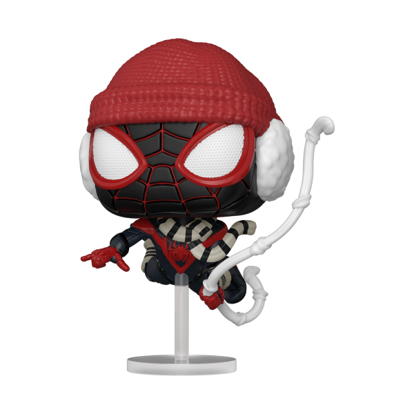Spider-Man Miles Morales 2020 Suit Official Marvel PS5 Game Funko Pop Figure 