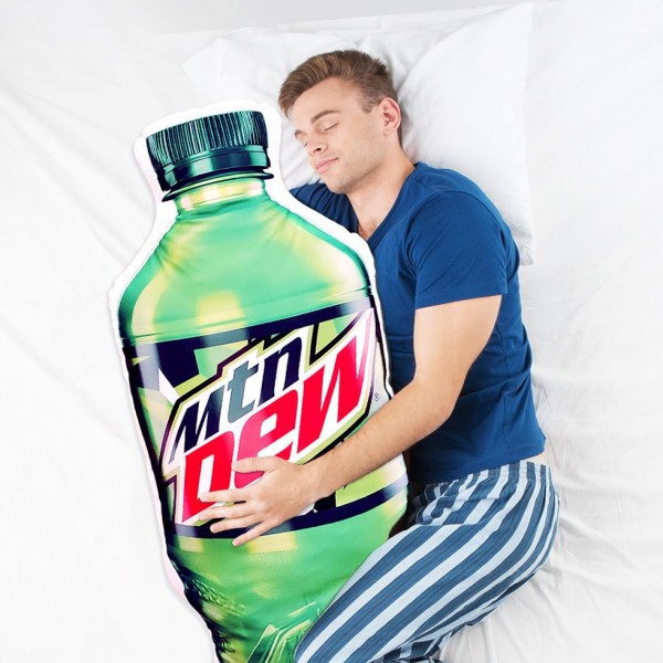 Treat Yo Self To A Giant Mountain Dew Body Pillow, Because You’re Worth It