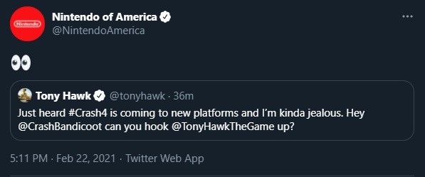 Nintendo And Tony Hawk Hint At Pro Skater 1 + 2 On Switch