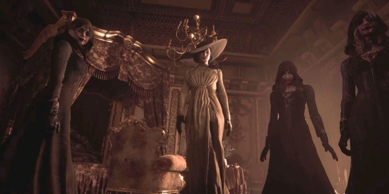 New Resident Evil Village Promo Art Reveals A New Masked Figure - Game