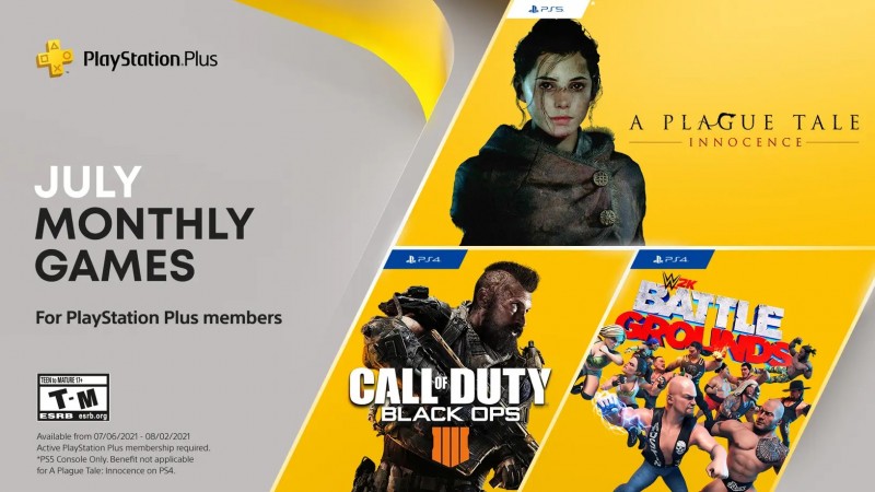 Free PS Plus July Free Games Revealed, Including Plague Tale For PS5 - Game Informer
