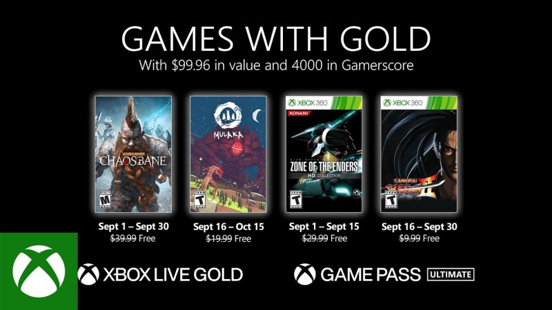 Gevangenisstraf Gearceerd uitvegen Xbox Games With Gold September 2021 Free Games Revealed - Game Informer