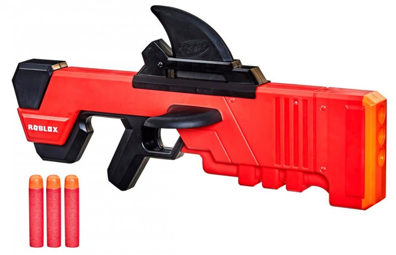 NERF Roblox Arsenal Pulse Laser Motorized Dart Blaster Gun +