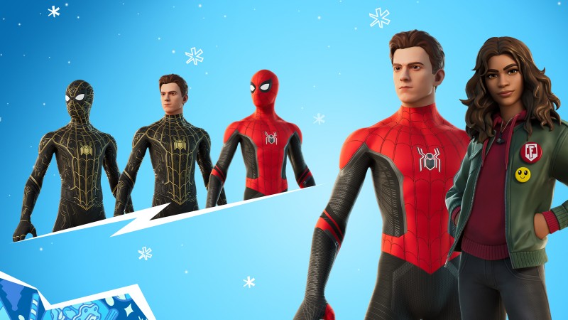 2021 Winterfest Spider-Man And MJ From No Way Home Set To Hit Item Shop Today