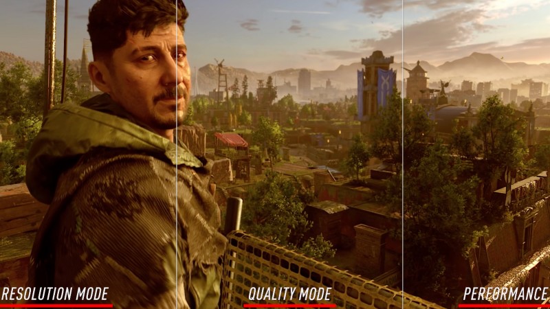 Dying Light 2 Stay Human PlayStation 5 Performance and Resolution Modes