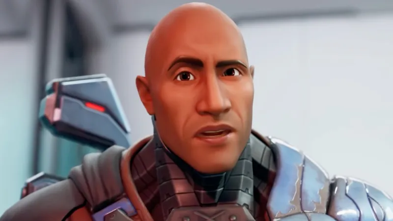 Dwayne The Rock Johnson Fortnite Video Game Movie