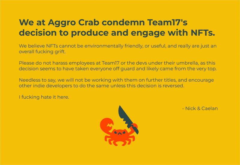 Team17 anuncia, luego cancela, los planes de Worms NFT debido al rechazo de los fanáticos y el estudio