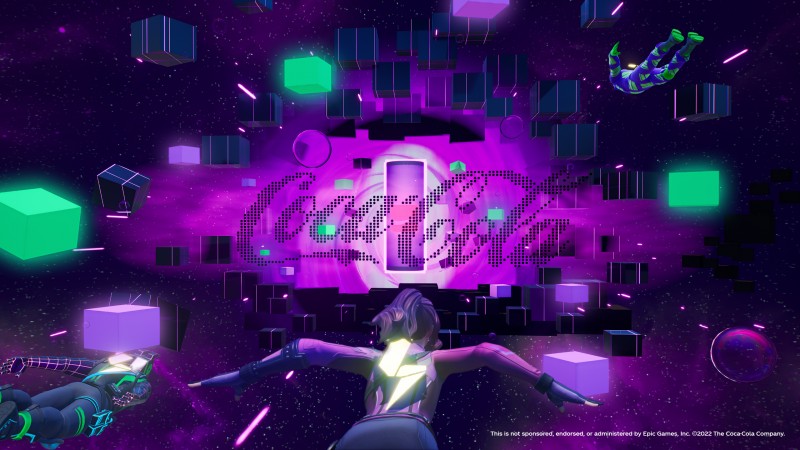 coca cola zero sugar byte fortnite map image