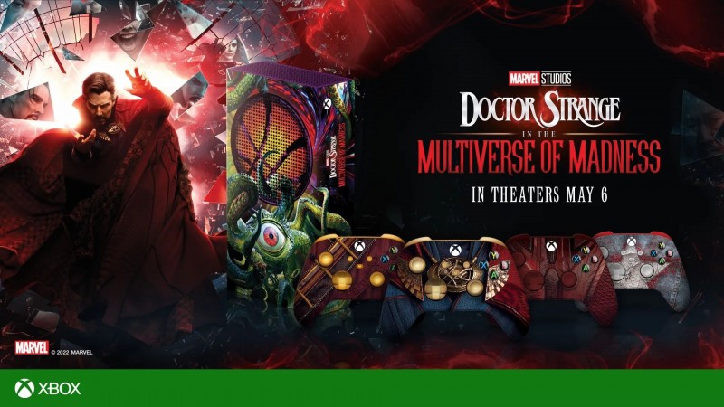 Microsoft enthüllt Doctor Strange im Multiversum von Custom Xbox Series S Madness und entsprechenden Controllern
