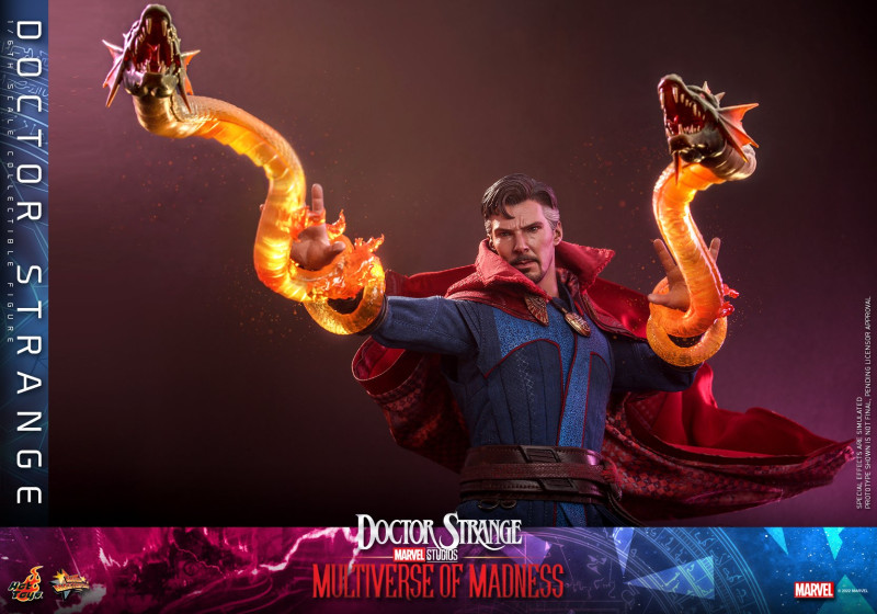 La nueva figura de acción de Doctor Strange es aterradoramente realista, tiene víboras de brazo