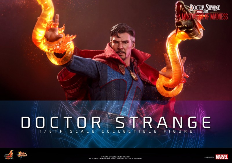 La nueva figura de acción de Doctor Strange es aterradoramente realista, tiene víboras de brazo