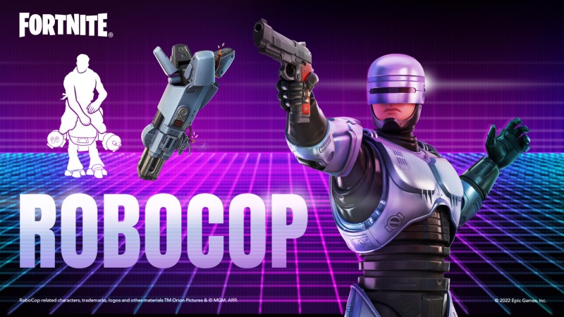 Robocop wurde zu Fortnite hinzugefügt, Ali-A tritt diese Woche der Icon-Serie bei