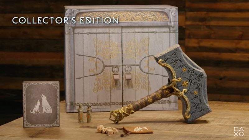 Playstation God of War Ragnarök Collector's Edition Video Game Bundle - US