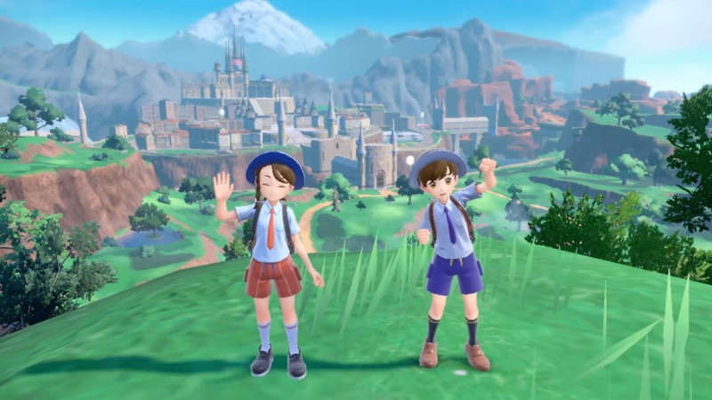 Pokémon Scarlet and Violet launch overview trailer new gameplay