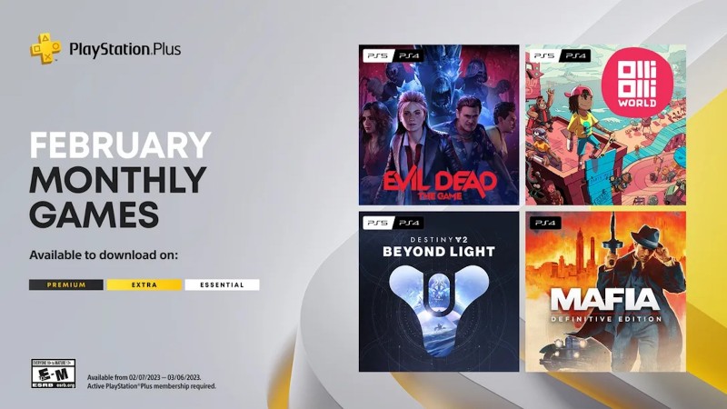 The February 2023 PlayStation Plus Lineup Includes Evil Dead: The Game,  OlliOlli World, And More - Game Informer