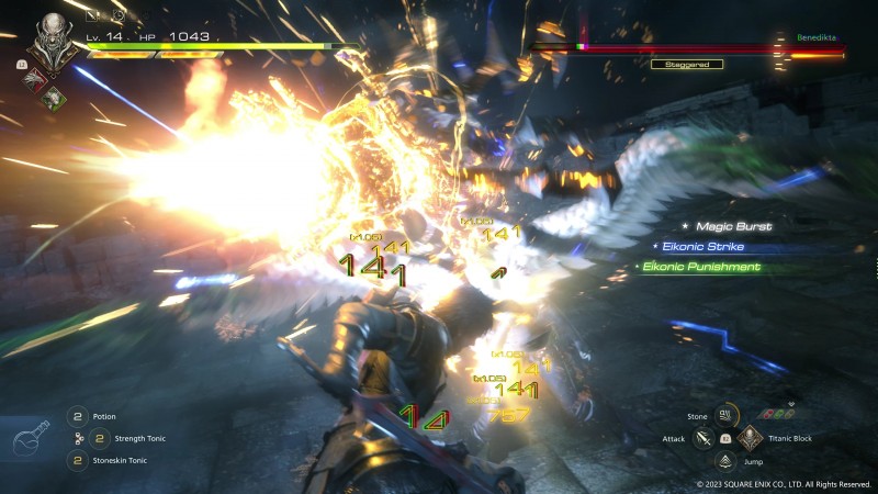 Final Fantasy 16 Will Feature An Arcade Mode With Devil May Cry-Style Combat Scores