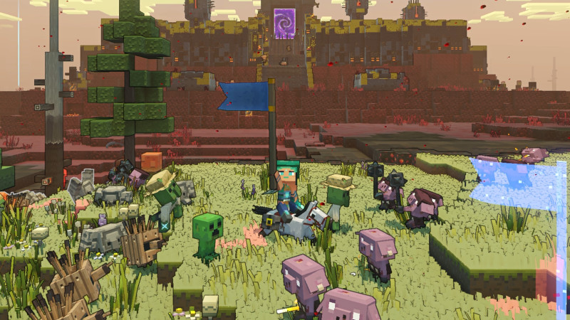 Minecraft Legends Launches This April With Cross Platform Multiplayer -  Game Informer