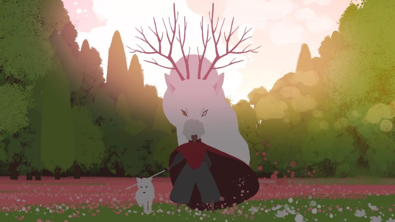 Survive A Dying World Alongside A Wolf In Neva From The Maker Of Gris
