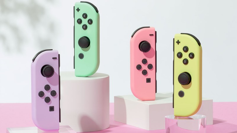 Nintendo Reveals 4 New Pastel Joy-Con Switch Controllers