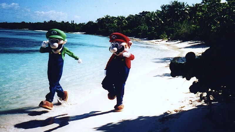 Detrás de las peligrosas acrobacias de los icónicos comerciales de Mario de Nintendo