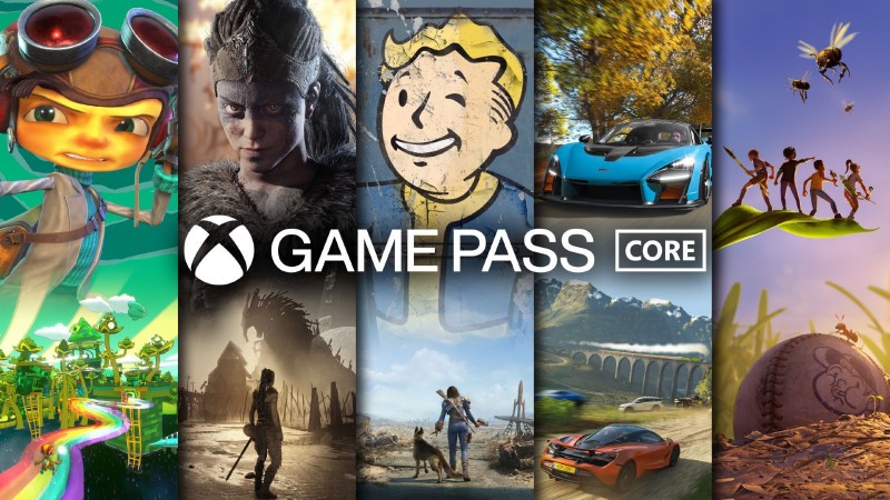 Microsoft Unveils Xbox Game Pass Core, Replacing Xbox Live Gold This September