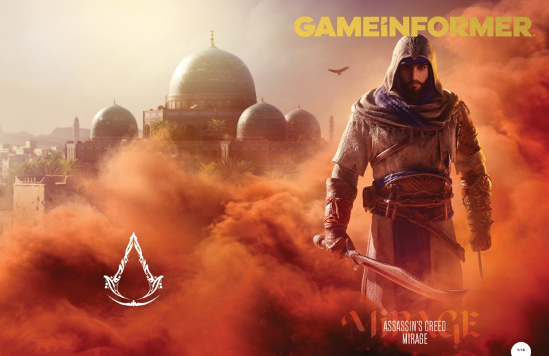 Assassin's Creed Mirage Game Informer Cover Reveal Issue 359 Basim Ubisoft Bordeaux October 5 Release Date Gameplay