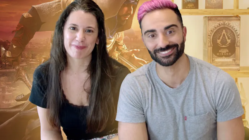 Assassin's Creed Mirage Basim Voice Actor Lee Majdoub Narrative Director Sarah Beaulieu Interview